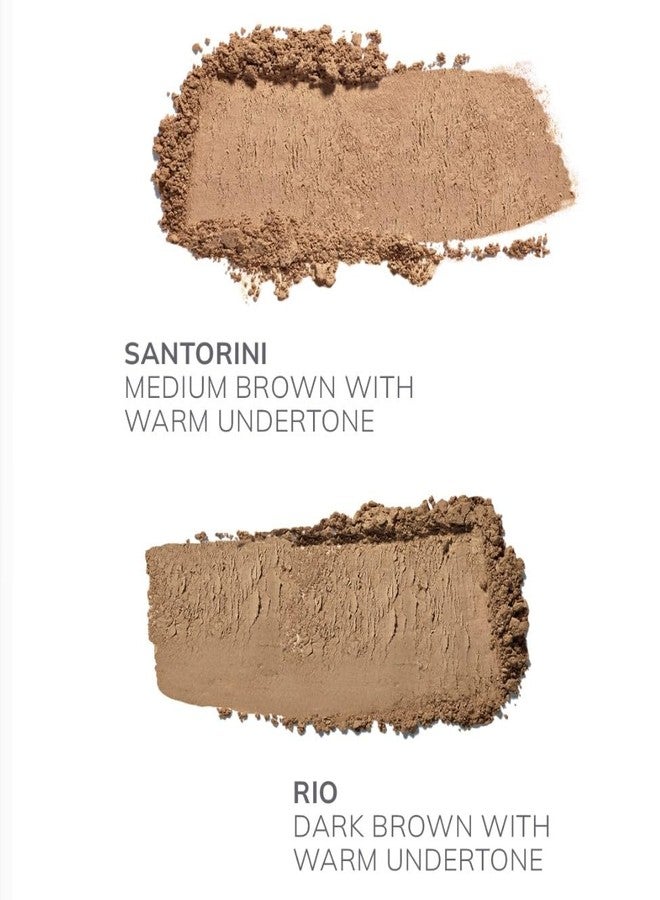 FARMASi Powder Bronzer Blush Skin Makeup, Highly Pigmented, Cushiony Formula with Nourishing Vegetable Squalene and Smooth-Satin Finish, Refreshing Moisture Boost 0.4 fl oz (12 g), Rio - Image 2