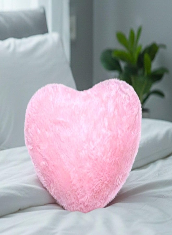 Tickles Love Heart Soft Cushion Stuffed Plush Toy Gifts for Love Girl Friend Girlfriend Boyfriend Wife & Husband Wedding Anniversary Birthday Valentine's Day (Color: Pink Size: 41 cm) - Image 3