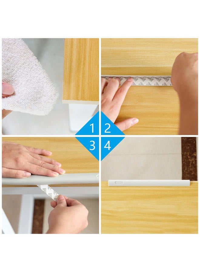 Miracle Wall Corner Protector, Safety Baby Proofing Corner Cushion Table Edge Strip Protective Guard Table Corner Edge Furniture Protectors with Double Side Tape - Image 4