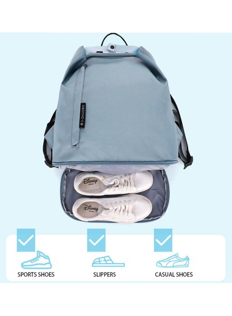 Swimming Equipment Backpack Bag,Beach bag,Beach Backpack,Sports Duffel Bag,Pool Bag,Wet & Dry bag with Shoe Space
