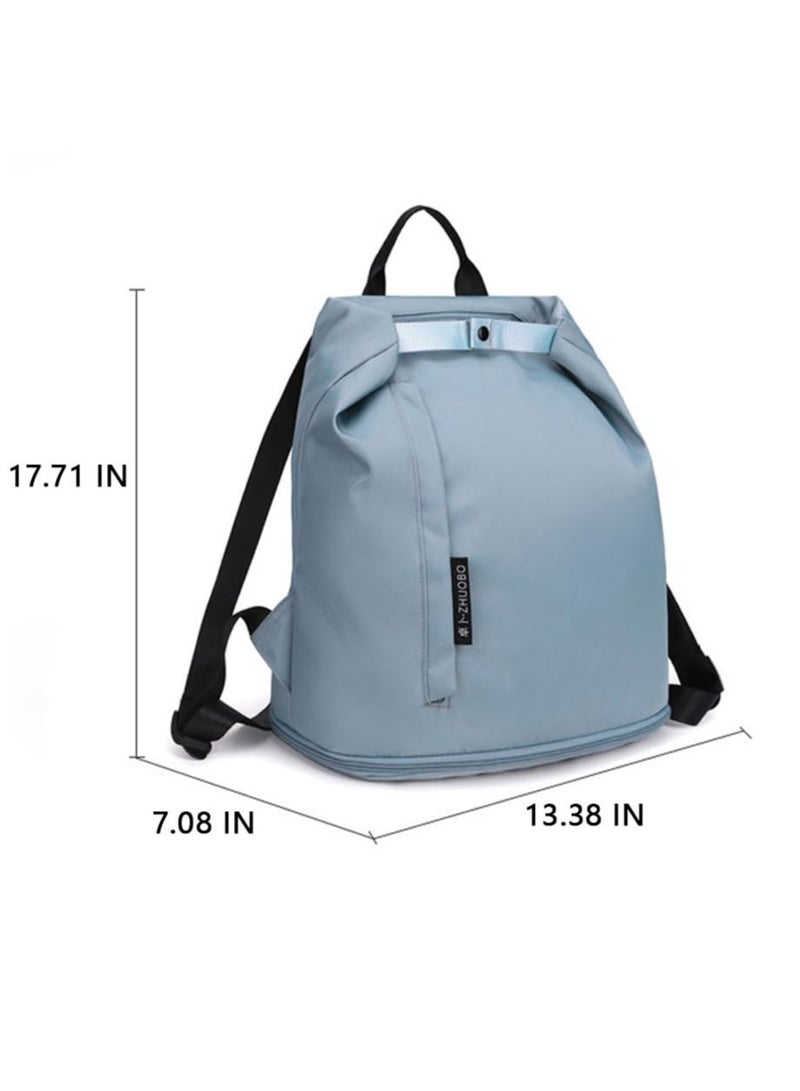 Swimming Equipment Backpack Bag,Beach bag,Beach Backpack,Sports Duffel Bag,Pool Bag,Wet & Dry bag with Shoe Space