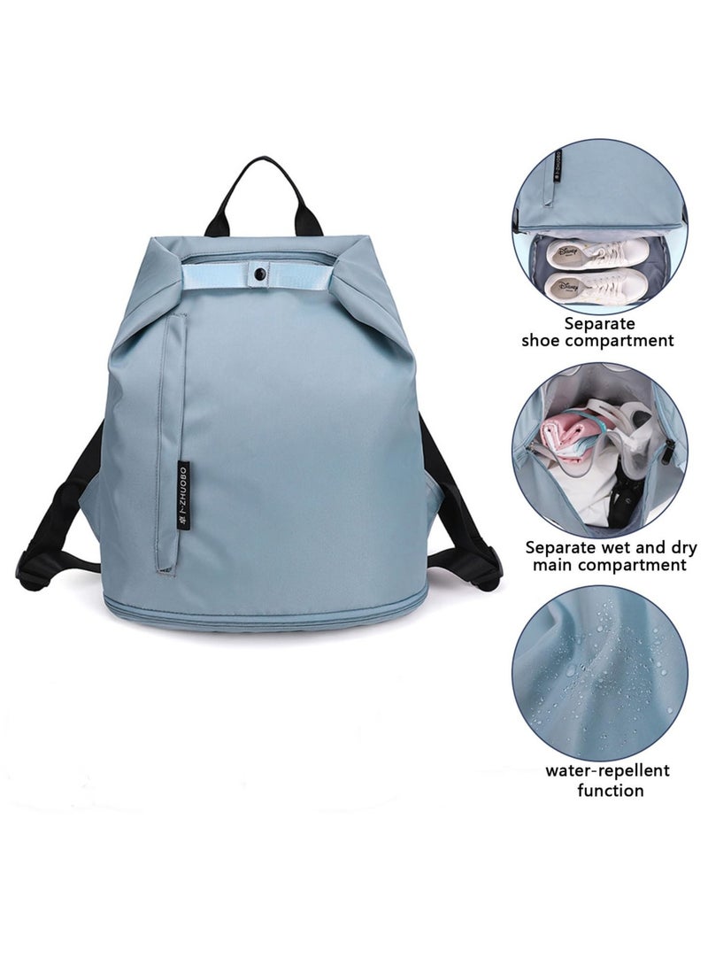 Swimming Equipment Backpack Bag,Beach bag,Beach Backpack,Sports Duffel Bag,Pool Bag,Wet & Dry bag with Shoe Space