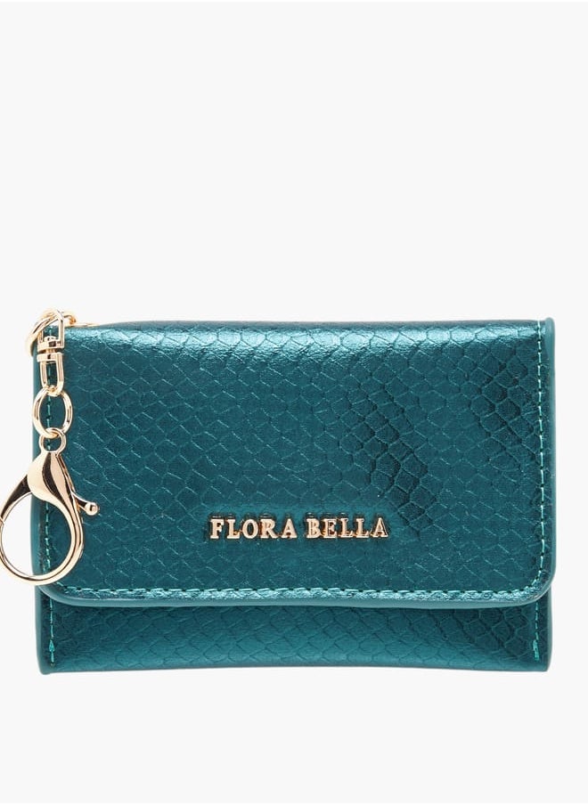 Flora Bella By Shoexpress Women Logo Accent Wallet with Flap Closure  - Image 1