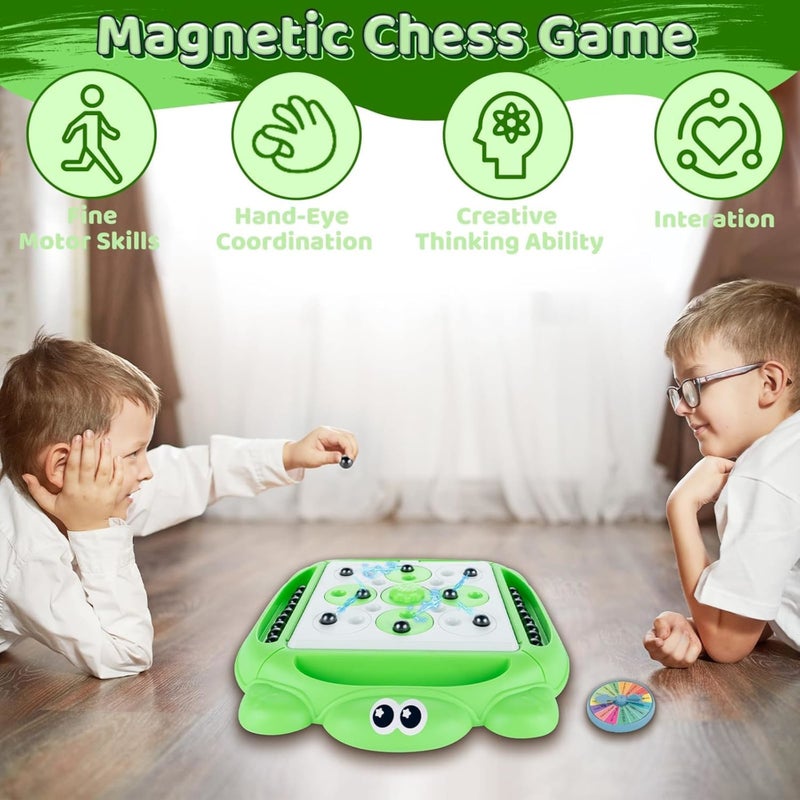 Zikra Orbital Logic Board Game, Educational Orbit Logic, Chess Track for 2 Player, Parent-Child Interactive Toys for Party Favor (green) - Image 5