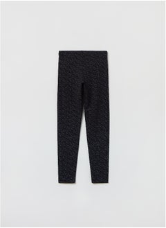Ovs OVS Printed Stretch Cotton Leggings  - Image 2