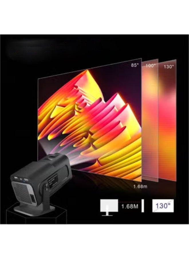 HY320 MINI Upgraded Wifi6 BT5.0 Android 11.0, 1080P FHD HY320 Film Projector Compatible with 4K,  Automatic Keystone Projector, 180 Degree Rotation,8000+ Apps - Image 2
