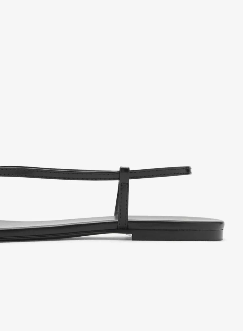 MANGO  Strap And Contrasting Sandals for Women | Best Price UAE