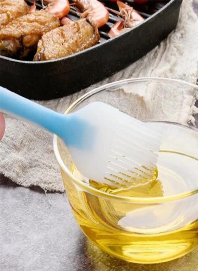 BENCI Kitchen Brush Baking Brush Silicone Basting Brush Pastry Brush Dishwasher Safe Pastry Brush Oil Brush for Cooking Cooking Brush Oil Brush Cooking (Multi Color) (Set of 2) - Image 4