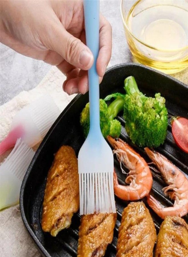BENCI Kitchen Brush Baking Brush Silicone Basting Brush Pastry Brush Dishwasher Safe Pastry Brush Oil Brush for Cooking Cooking Brush Oil Brush Cooking (Multi Color) (Set of 2) - Image 5