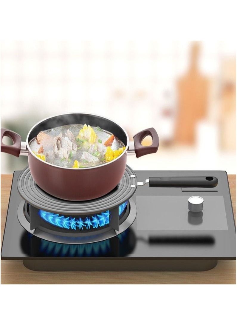 DubaiGallery 1Pcs Gas Stove Heat Conduction Food Ice Fast Defrosting Plate Energy-saving Enamel Protection Bottom Pan Kitchen Tools  - Image 3