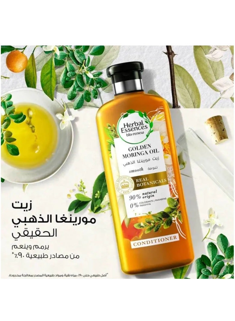 Herbal Essences Golden Moringa Oil Conditioner 400ml - Image 3