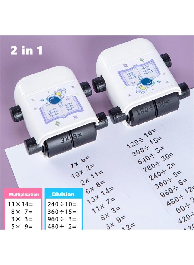 2 in-1 Teaching Roller Stamp - Reusable Fill-in-the-Blank Math Stamp for Practice within - Image 2