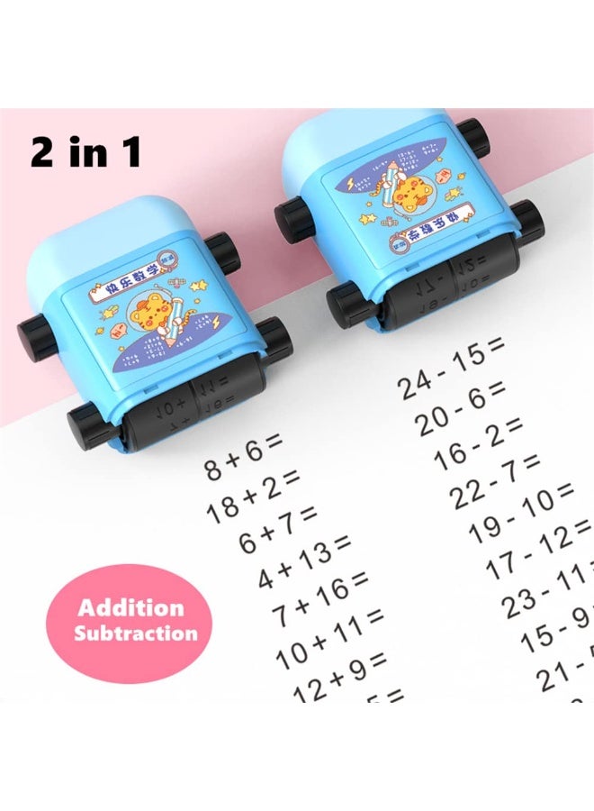 2 in-1 Teaching Roller Stamp - Reusable Fill-in-the-Blank Math Stamp for Practice within - Image 5