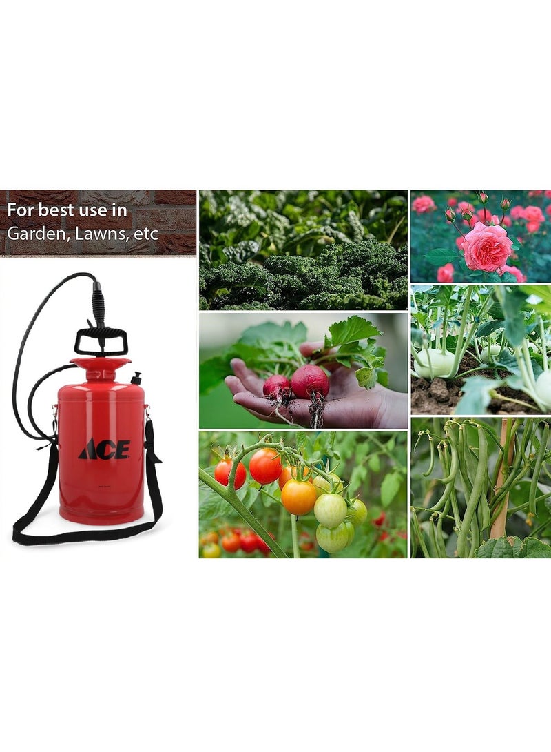ACE Garden and Multi-Purpose Sprayer with Adjustable Nozzle Iron 7 L - Image 4