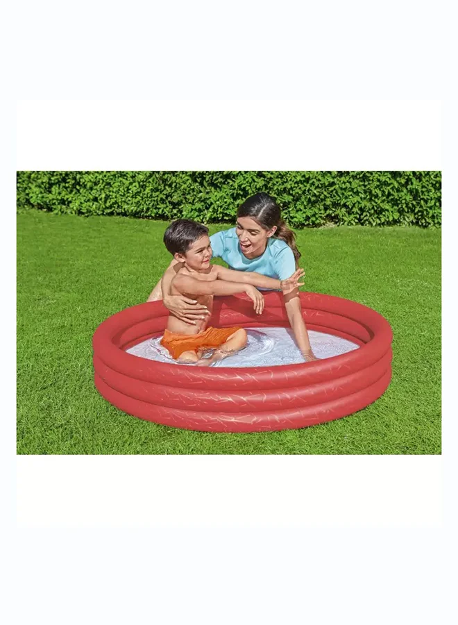 Bestway Bestway, Φ60" x H12"/Φ1. x H30cm Splash 'n Smile Play Pool - assorted Inflatable Outdoor Water Play Toy for Kids and Families, Durable Premium Quality Material, Easy Inflate and Deflate Design, Pool Beach Garden Summer Fun Activity, 52m