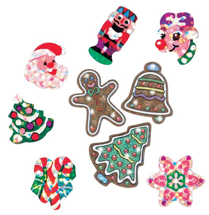 Trend Enterprises Sparkle Stickers Holiday Celebrations Themed Jumbo Pack 1 1/4 in Pack of 648 - Image 2