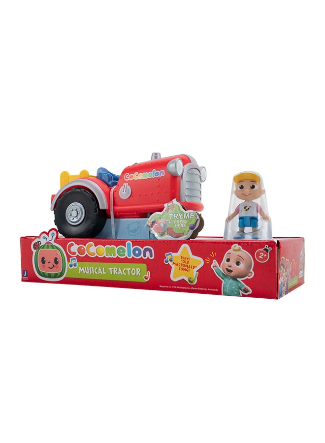 Cocomelon Musical Vehicle Tractor Multicolour 30.48cm - Image 2
