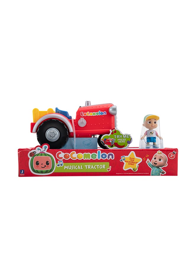 Cocomelon Musical Vehicle Tractor Multicolour 30.48cm - Image 1