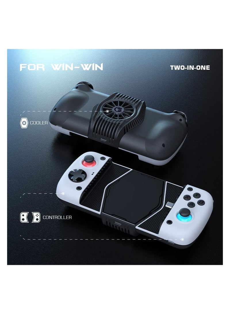جيم سير وحدة تحكم Android بمروحة تبريد GameSir X3 Type-C مع إضاءة خلفية RGB - Image 2