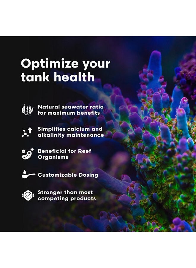 Brightwell Aquatics - Brightwell Aquatics - Reef Code A - Balanced Calcium & Alkalinity System Water Conditioner - For All Saltwater Marine Fish & Reef Fish Tanks - Aquarium Water Treatments, 16.9 fl oz - Image 1