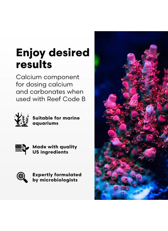 Brightwell Aquatics - Brightwell Aquatics - Reef Code A - Balanced Calcium & Alkalinity System Water Conditioner - For All Saltwater Marine Fish & Reef Fish Tanks - Aquarium Water Treatments, 16.9 fl oz - Image 1