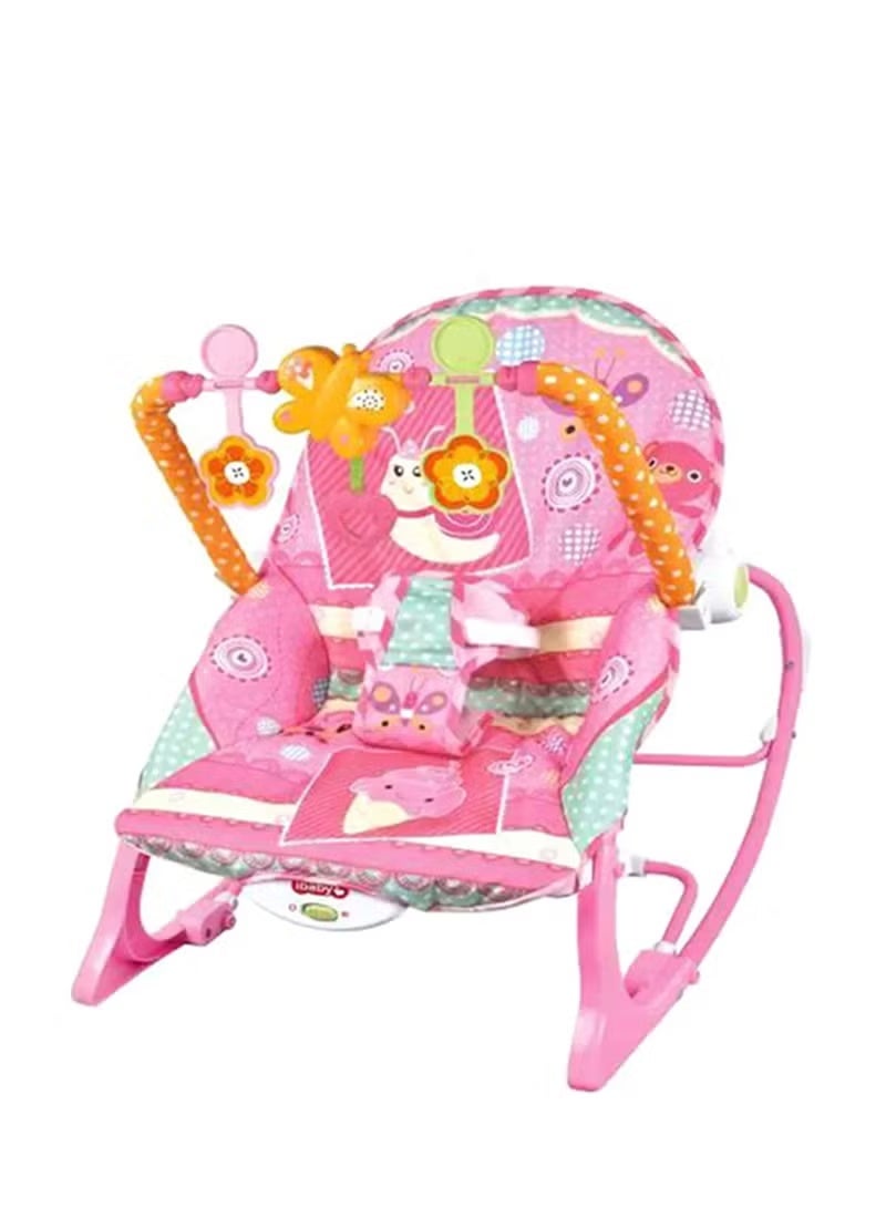 ibaby Infant To Toddler Recliner Portable Foldable Unique Design Vibratonal Rocker For Baby - Image 1