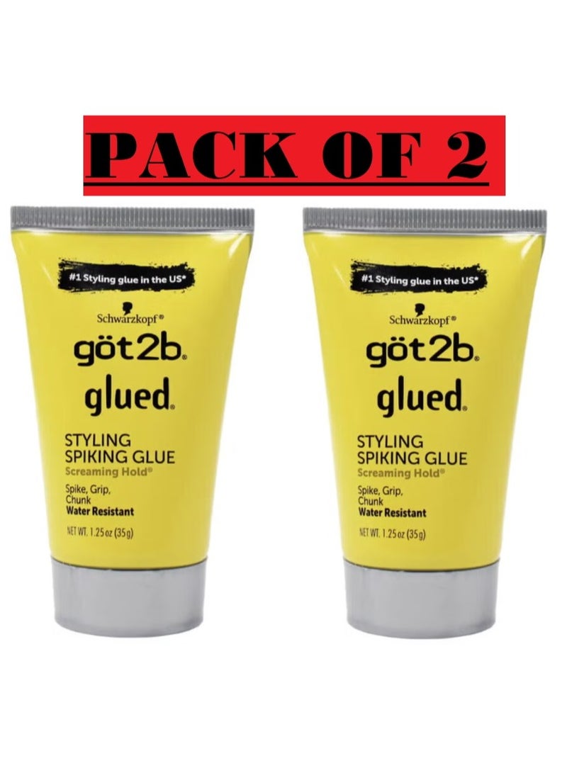 Got2b Styling Spiking Hair Glue Pack Of 2