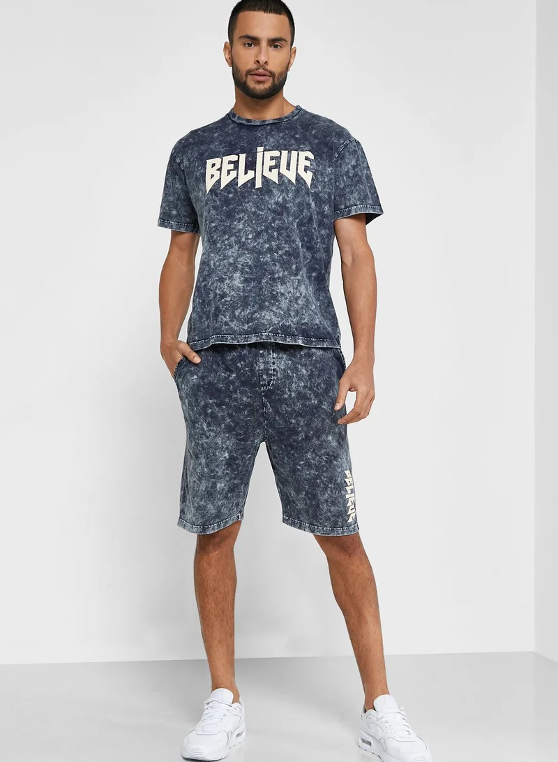 Seventy Five Acid Wash Co-Ord Set