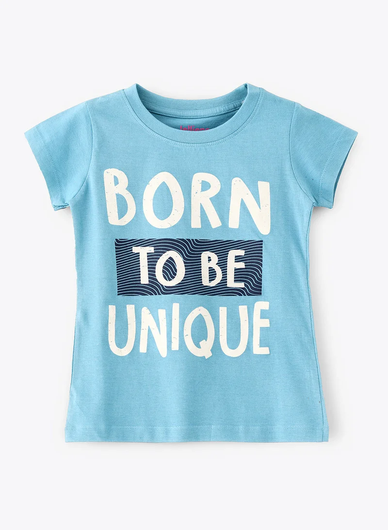 Jelliene Basic round neck graphic t-shirt