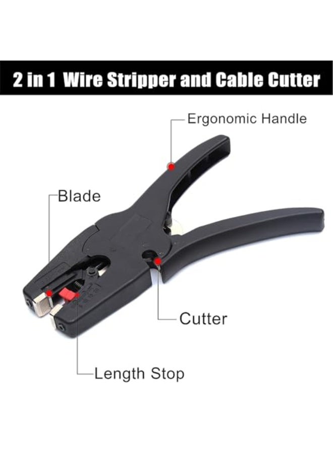 Multi-functional Self-adjusting Cable Insulation Wire Stripper FS-D3 Peeling Pliers Electrician Wire Stripping Tool - Image 2