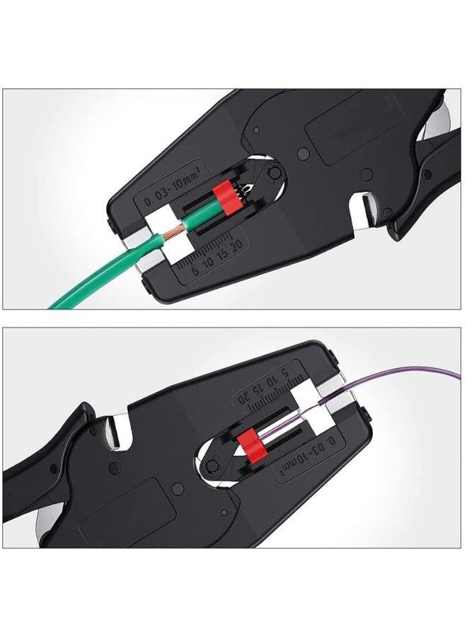 Multi-functional Self-adjusting Cable Insulation Wire Stripper FS-D3 Peeling Pliers Electrician Wire Stripping Tool - Image 3