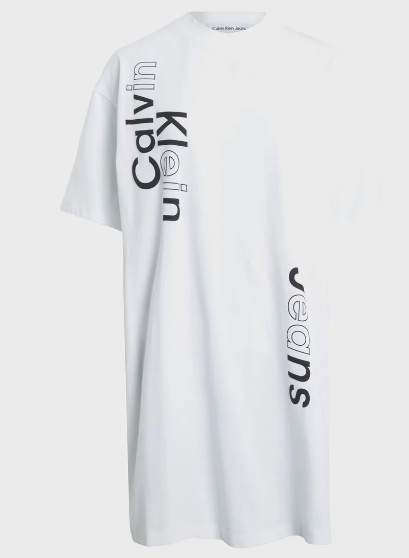 Calvin Klein Jeans Oversized T-Shirt Dress