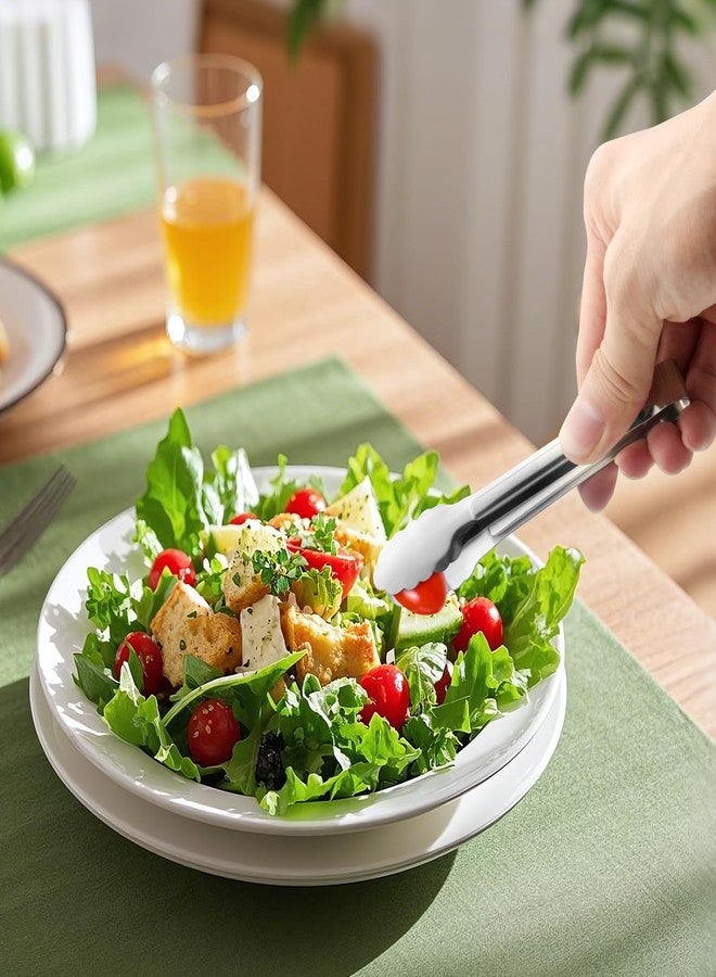 ACAUTO Tongs, Small Tongs for Serving Food Buffet Salad Cooking Metal Food Grade Kitchen Cooking Utensils Stainless Steel - Image 5