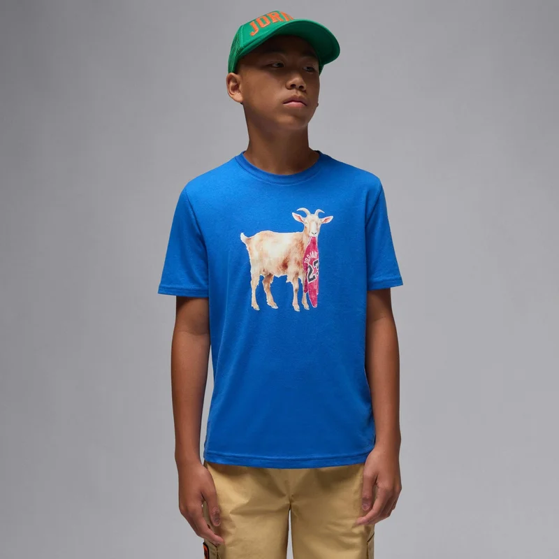 Jordan Kids' MJ Flight Goat T-Shirt