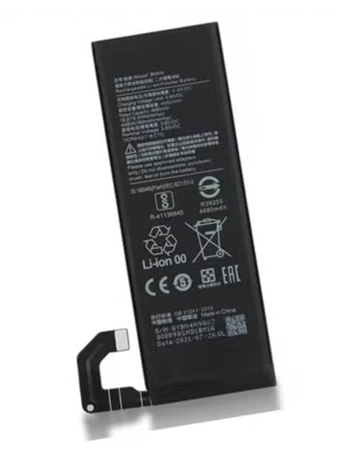 MUNTAQI High Quality Original Replacement Battery for Xiaomi Mi 10 5G / Mi 10S – Black Lithium-Ion Battery with Long-Lasting Power and Stable Performance – OEM-Compatible Battery for Xiaomi Mi 10 Series – Supports Fast Charging – Safe, Reliable, and Easy Installation for Maximum Device Efficiency - Image 1