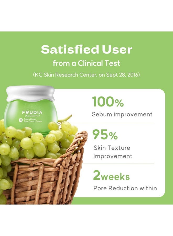 فروديا كريم فروديا ويلكوس للتحكم في مسام البشرة بالعنب | مرطب نباتي للوجه مع خلاصة GG، ومركب تانين للمسام، ومضاد للدهون | كريم مرطب للوجه لتقليص المسام، للعناية بالبشرة الكورية (1.94 أونصة) - Image 3