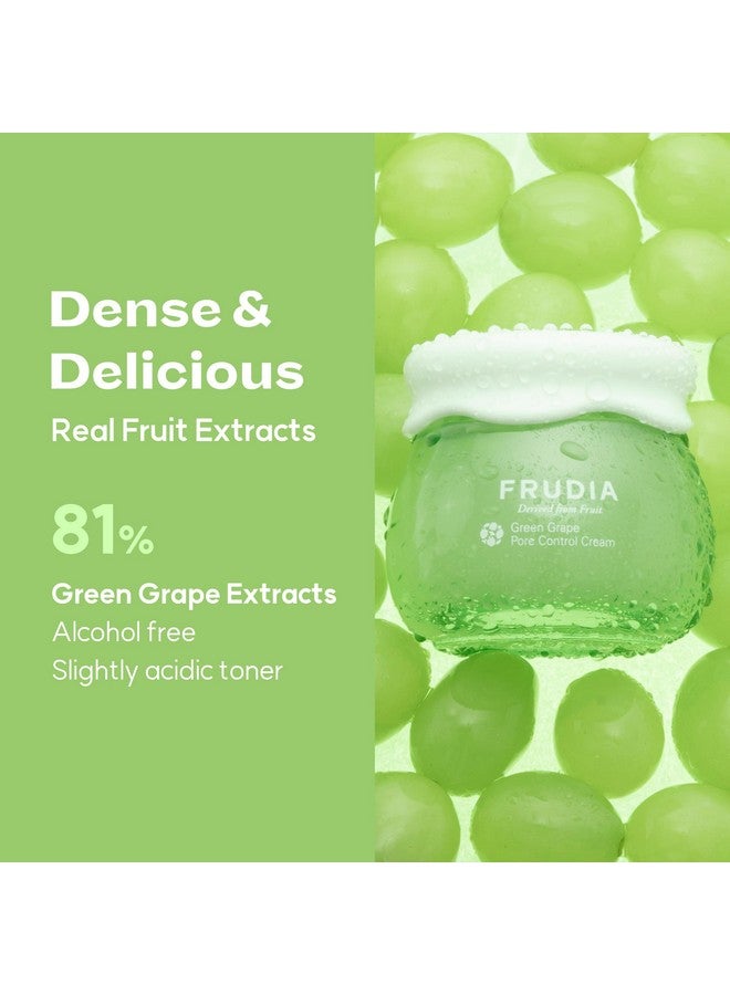 فروديا كريم فروديا ويلكوس للتحكم في مسام البشرة بالعنب | مرطب نباتي للوجه مع خلاصة GG، ومركب تانين للمسام، ومضاد للدهون | كريم مرطب للوجه لتقليص المسام، للعناية بالبشرة الكورية (1.94 أونصة) - Image 2
