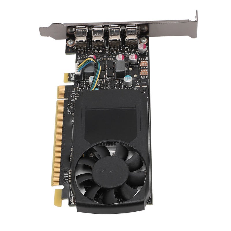 بطاقة رسوميات Quadro P620 بسعة 2 جيجابايت من نوع GDDR5 وواجهة 128 بت و 512 نواة كودا - بطاقة فيديو احترافية بمنفذ PCI Express 3.0 x16 للنمذجة ثلاثية الأبعاد والعرض وتحرير الفيديو والشاشات المتعددة - Image 4