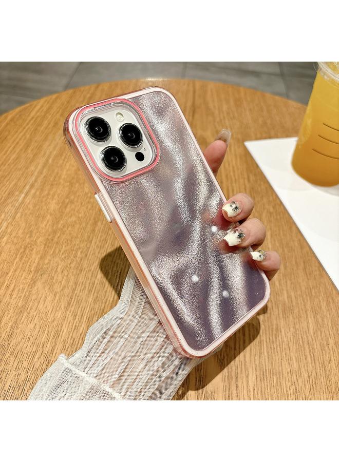 اس-توب جراب لهاتف iPhone 15 Pro Max، جراب هاتف هجين من مادة TPU بنمط الرمال المتحركة اللامعة - Image 2