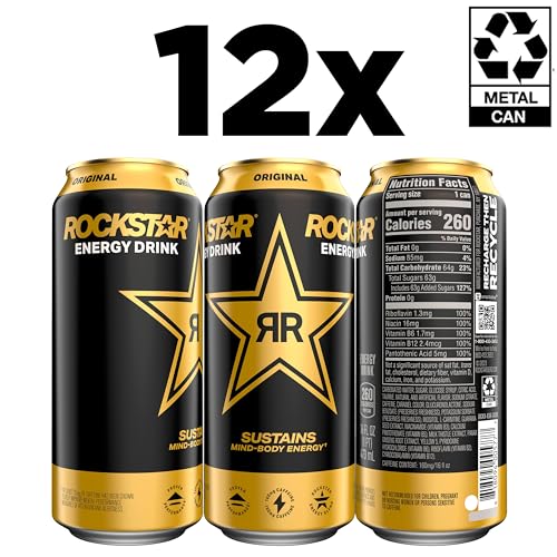 Rockstar Original Energy 16oz 12pk - Image 2