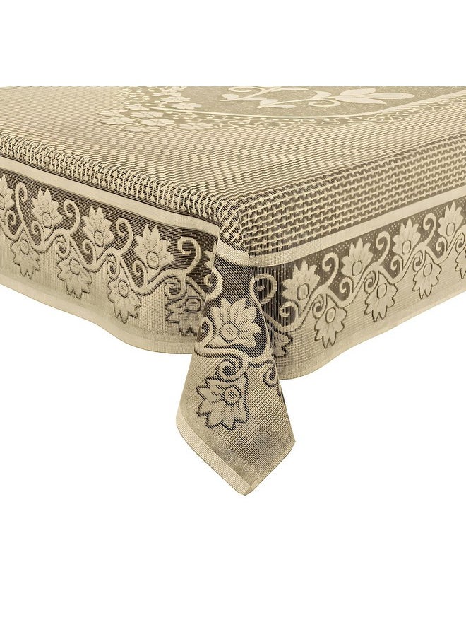 Kuber Industries Center Table Cover|Cotton Luxurious Net Floral S-19 Design|Stain-Resistant & Anti Skid Coffee Table Cover|40x60 Inch (Cream) - pzsku/ZF54F213293FBFD82A85BZ/45/_/1738306714/12c5408c-93c0-409e-aead-d36b23c3ec56