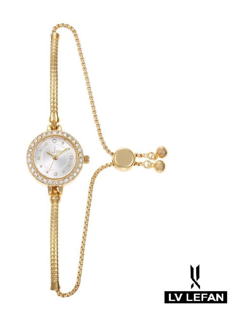 ساعه نسائيه من لف ليفان جديده وجذابه