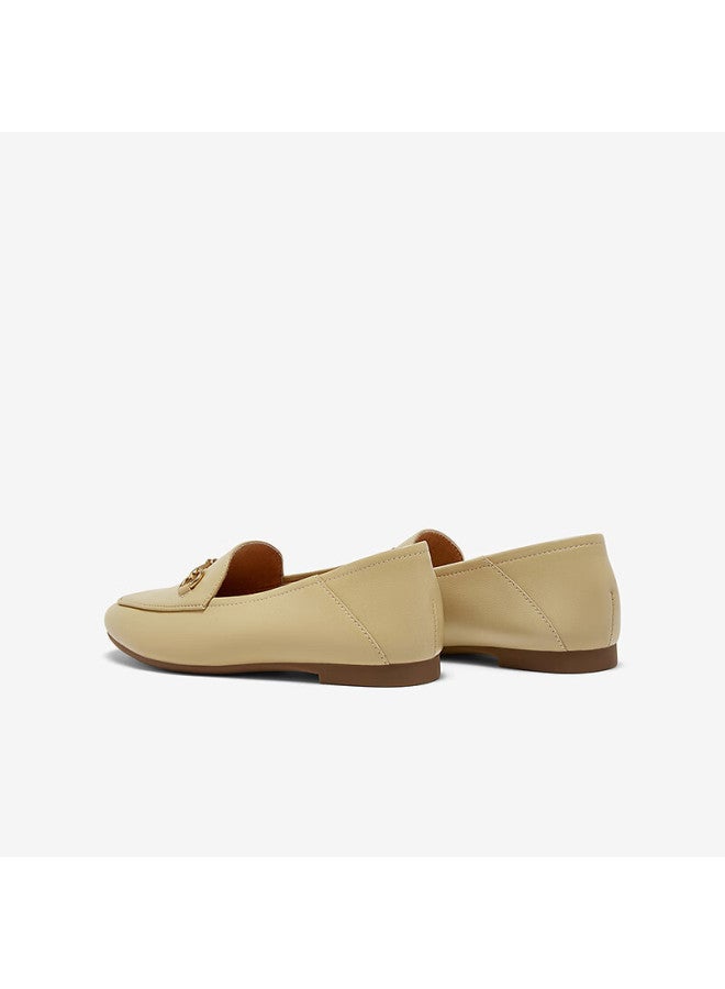 Basto 25 Autumn Loafers Fashion Simple Commuting Flat Women's Shoes C5268ca5 Light Apricot 37 - Image 2