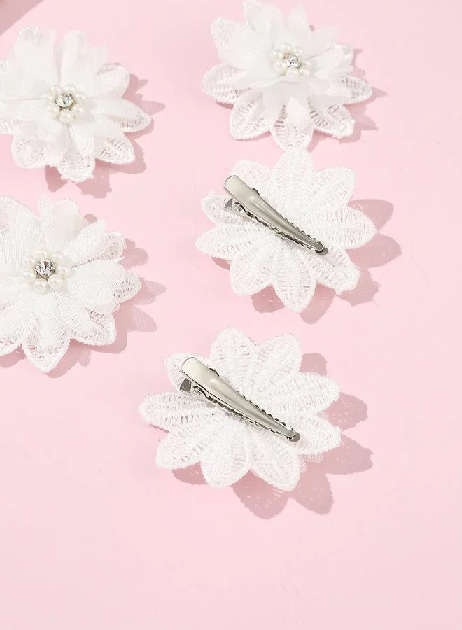 تايك تو Set of 5 - Flower Hair Clips
