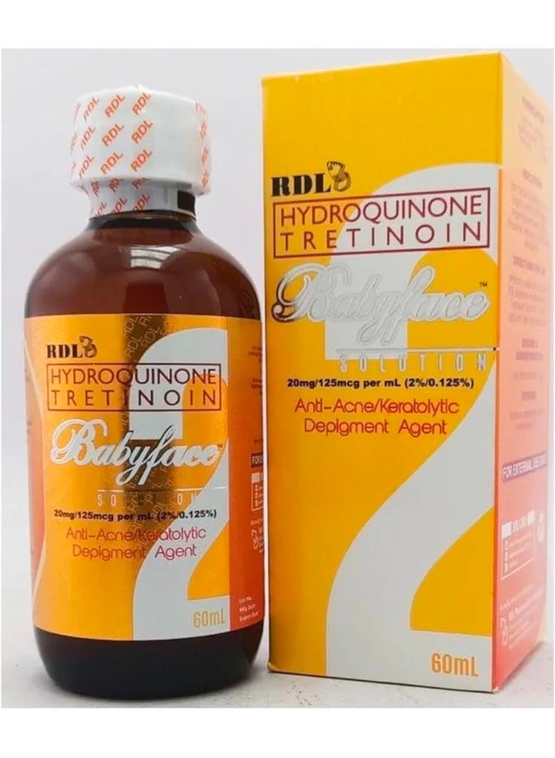 Baby Face Solution Anti-Acne and Depigmenting Agent, 60 ml, No. 2