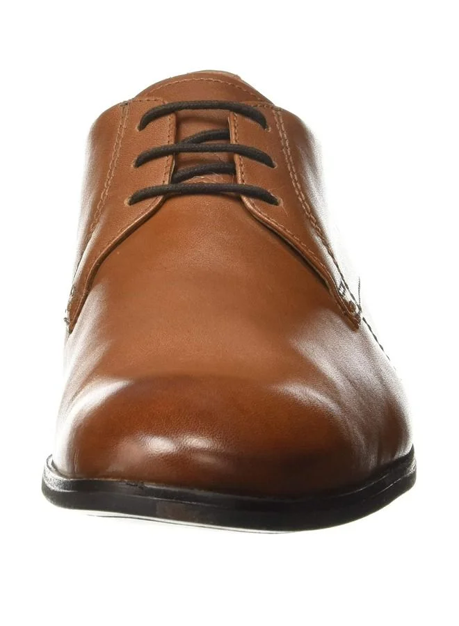 RUOSH Mens Oxford Derby Lace up Comfort Leather Work Office Formal Occasion Party Wear Premium Shoes