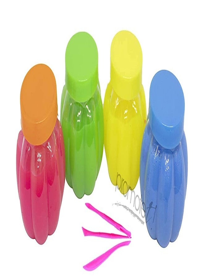 Promote Trader Art and Craft Kit with 4 Slimepots with Free Clay Modelling Tools for Kids Boys and Girls Age 3+ Years Slime Kit Set - Image 1