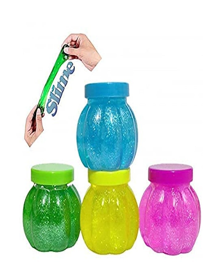 Promote Trader Art and Craft Kit with 4 Slimepots with Free Clay Modelling Tools for Kids Boys and Girls Age 3+ Years Slime Kit Set - Image 2