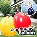 Dan&Dre 72 inch Giant Human Balloon  Round Climbin Balloon Thick Latex Balloon for Baby Shower Garland Wedding Photo Booth Birthday Party Supplies red - Image 4