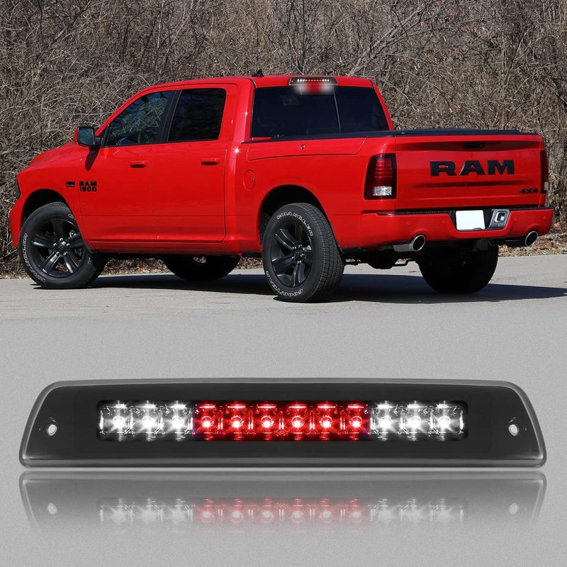 MARLBSTON High Mount Stop Third Brake Light for 1994-2001 Dodge Ram 1500 2500 3500 - LED Taillight (Smoke) - Image 1